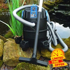 PondHero Sludge Muncher Pond Vacuum 1400W Motor with Accessories