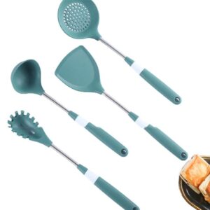 Kitchen Utensil Set - Cooking Utensils Set- Silicone Kitchen Utensils - Nonstick Cookware with Spatula Set - Kitchen Tools Kitchen Gadgets