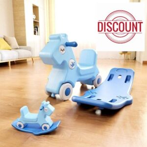 Children Kids Rocking Horse Baby Rocking Horse For 1-6 Year Old Boys And Girls Kid Rocker