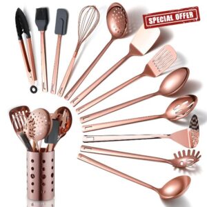 Copper Kitchen Utensils Set