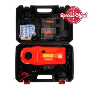 jack 5T DC12V Electric floor Jack Lifting SUV Garage Emergency Equipment Car Repair Tool Electric Hydraulic Car Jack (Color : A