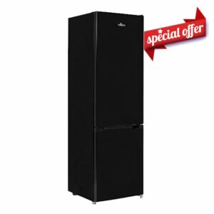 Willow WFF1760B Freestanding Fridge Freezer 55cm Width Adjustable Thermostat Reversible Door 262L Capacity 2 Years Manufacturer’s Warranty Energy Rating F            [Energy Class F]
