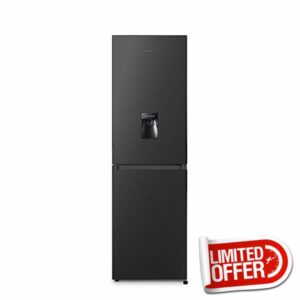 Teknix FFH1825WB 55cm Frost Free Fridge Freezer with Water Dispenser - Black            [Energy Class F]