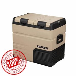 Alpicool TA55 55L Car Fridge Freezer Portable Compressor Car Refrigerator 12/24V Electric Cooler for Camping
