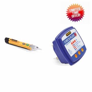 Martindale NC4 Dual Sensitivity Non-contact Voltage Tester - Voltage Pen Detector