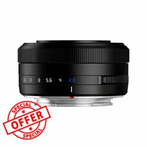 TTARTISAN 27mm F2.8 Auto Focus APS-C Camera Lens Metal Light Weight Portable Camera Lens Support Eyes Tracking for Sony E Mou