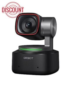 OBSBOT Tiny 2 - PTZ 4K Webcam with AI Tracking
