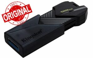 Kingston DataTraveler Exodia Onyx USB Flash Drive 3.2 Gen 1 DTXON/256GB - with Sleek Moving Cap