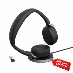 Jabra Evolve2 65 Flex - Stereo Headset with Bluetooth