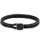 BOSS Jewelry Men's LANDER Collection Bracelet Black - 1580178M
