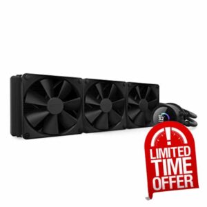 NZXT Kraken 360-360mm AIO CPU Liquid Cooler - Customizable 1.54"" Square LCD Display for Images