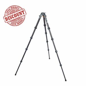 3 Legged Thing Legends Jay Carbon Fibre Levelling Base Tripod - Adjustable Camera and Video Levelling-Base Travel Tripod with 3 Detachable Legs