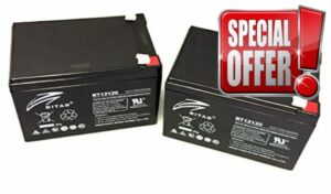 RBC6 APC UPS compatible Replacement Battery pack from RITAR (2 CELLS)
