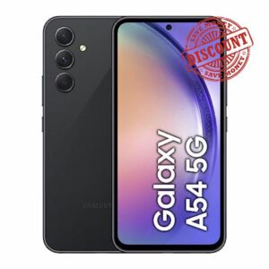 Samsung Galaxy A54 5G Mobile Phone 6.4 Inch Super AMOLED FHD+ screen 256GB Awesome Graphite