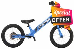 Strider 14 SK-SB1-IN-BL Cross-Country Bicycle with Brake Blue