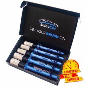 ShinyCar® UK: 5x Professional Premium Detailing Brushes