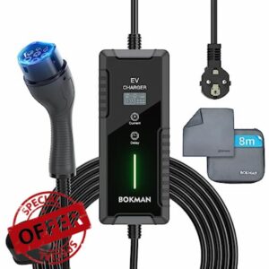 bokman Portable EV Charger UK 3 Pin