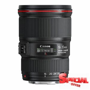 Canon EF 16-35 mm f/4L IS USM Lens - Black