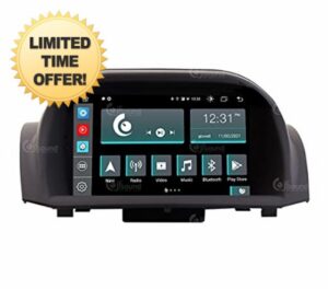 Jf Sound car audio system Costum fit Car Radio for Ford Fiesta 2009-12 Android GPS Bluetooth WiFi Dab USB Full HD Touchscreen Display 7 Inch Easyconnect 8-Core Processor Voice Commands