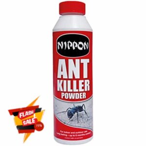 Quebec- Nippon Ant Killer Powder- Kills Ants & Other Indoor & Outdoor Crawling Insects- Kills on Contact- Safe for Children & Pets- Extended 6 Months Deterrence- Ant Killer Powder 500g