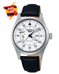 Seiko 5 Sports X Peanuts Snoopy ‘Parachute’ Limited Edition Automatic 37mm Mens Watch SRPK27K1
