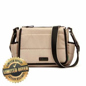 Babymel eco Stroller Organiser & Mini Changing Bag (Fawn)