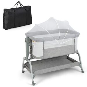 Heights Adjustable Rocking Bassinet with Mattress