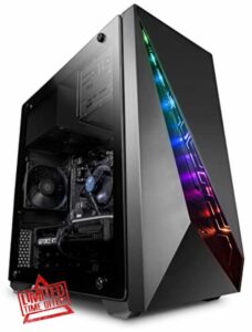 Vibox V-117 Gaming PC - AMD Ryzen 5 4500 Processor - Nvidia RTX 4060 Ti 8GB Graphics Card - 16GB RAM - 1TB SSD - Windows 11 - WiFi