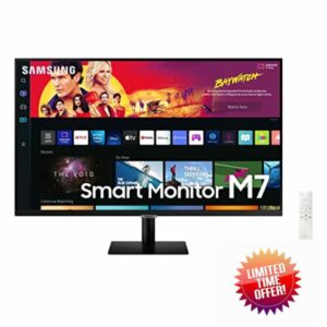 Samsung LS32BM700UPXXU 32" 4K Ultra HD HDR LED Smart Monitor with Speakers - 3840x2160