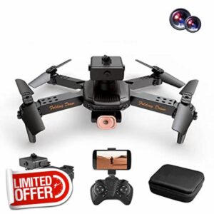 Mini Drone With 1080P Dual HD FPV Camera Obstacle Avoidance Remote Control Toys Gifts Boys Girls With Altitude Hold Headless Mode One Key Drones