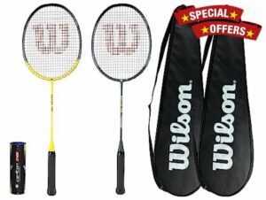 Wilson Recon Mixed Badminton Twin Racket Set