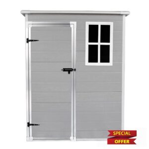 Panana Plastic Garden Storage Outdoo Shed House