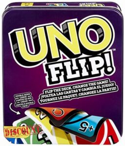 Mattel Games UNO FLIP! Family Card Game