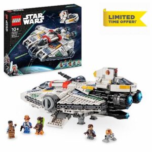 LEGO 75357 Star Wars Ghost & Phantom II Set Featuring 2 Brick-Built Ahsoka Vehicles