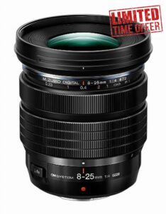 M.Zuiko Digital ED 8-25mm F4.0 PRO Lens