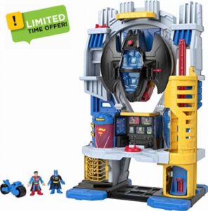 Imaginext DC Super Friends Batman Playset Ultimate Headquarters 2-Ft Tall with Lights Sounds Figures & Accessories for Ages 3+ Years