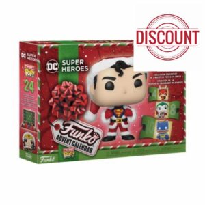 Funko Advent Calendar: DC 2023 - Superman - DC Comics - 24 Days Of Surprise - Collectable Vinyl Mini Figures - Mystery Box - Gift Idea - Holiday Xmas for Girls