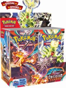 Pokémon TCG: Scarlet & Violet—Obsidian Flames Booster Display Box (36 Booster Packs)