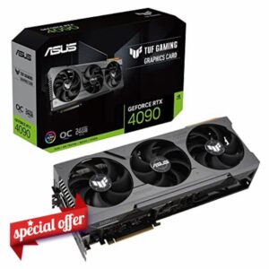 ASUS TUF Gaming GeForce RTX 4090 OC Edition Gaming Graphics Card (PCIe 4.0