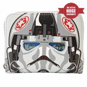 Loungefly - Star Wars at Wallet - at-at - Amazon Exclusive - Cute Collectable Purse - Gift Idea - Card Holder with Multiple Card Slots - Official Merchandise - for Girls and Women and Ladies
