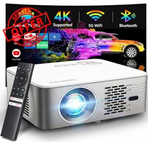 Projector Built in Google Android TV