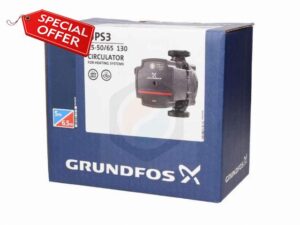 “New Model” GRUNDFOS UPS3 15-50/65 Pump - Replaces UPS2 15-50/6