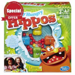 Hasbro Gaming Elefun and Friends Hungry Hungry Hippos Game