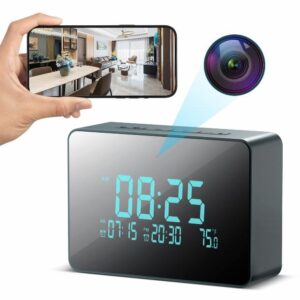 Hidden Camera Digital Clock
