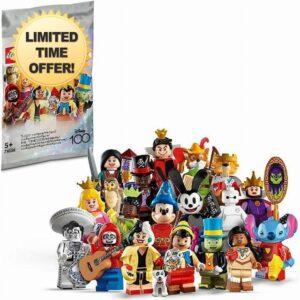 LEGO Minifigures Disney 100 Years - Full Complete Set of 18 Different Figures 71038 + 1 Foil Pack