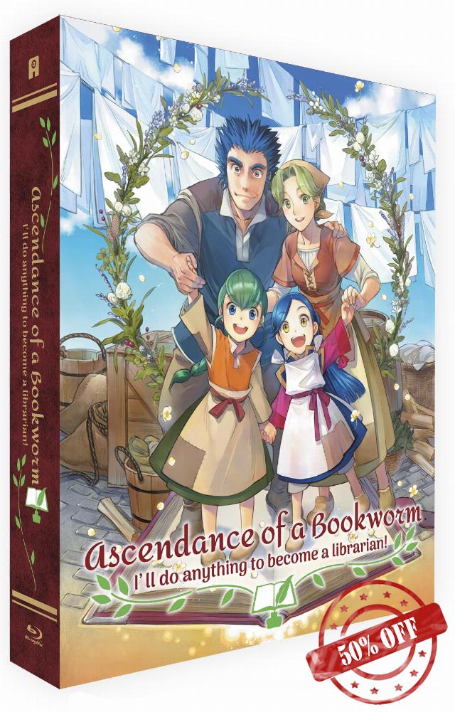 Ascendance of Bookworm - Part 1 & 2 (Collector's Limited Edition) [Blu-ray]