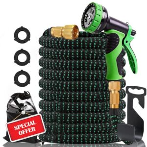 kitnice 100FT Expandable Garden Hose Pipe - Flexible Water Hose