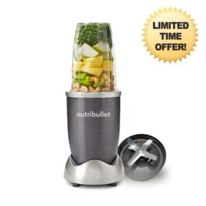 NUTRiBULLET NBR-0509 600 Series Starter Kit - Nutrient Extractor High Speed Blender - 600 W - Graphite