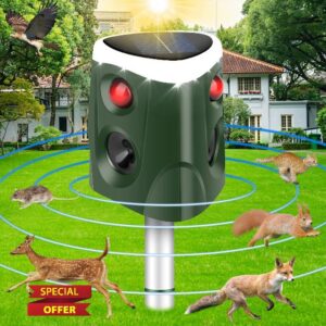 Outdoor Solar Animal Repellent
