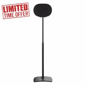 Sanus Height Adjustable Speaker Stand for Sonos Era 300 Single WSSE3A1